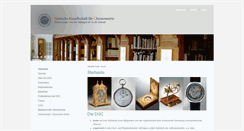Desktop Screenshot of dg-chrono.de